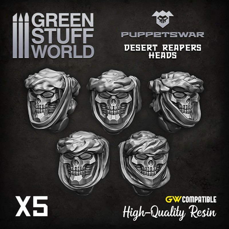 Desert Reapers heads 1