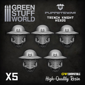 Trench Knight heads 1