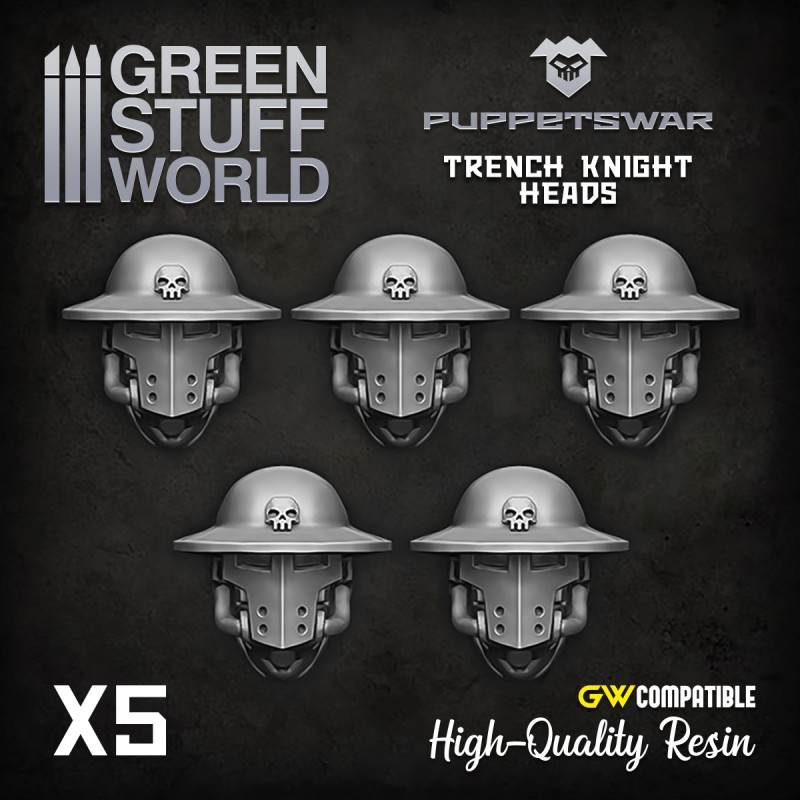 Trench Knight heads 1