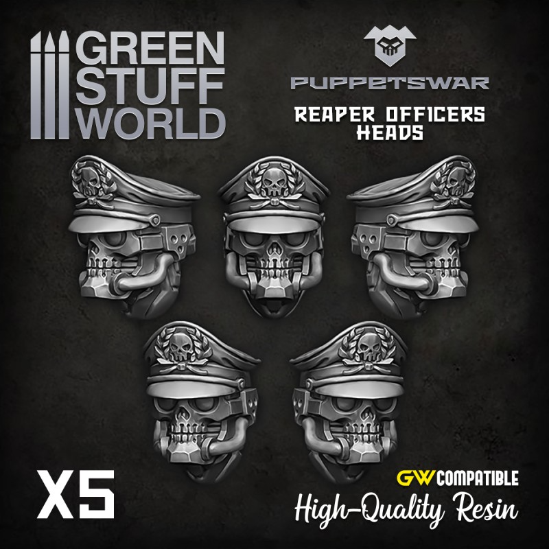 Reaper Officers heads 1