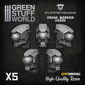 Drone Warrior Heads 1