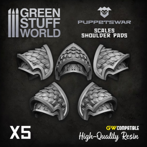 Scales shoulder pads 1