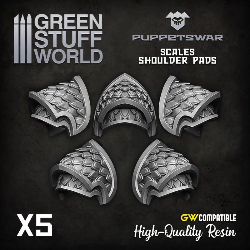 Scales shoulder pads 1