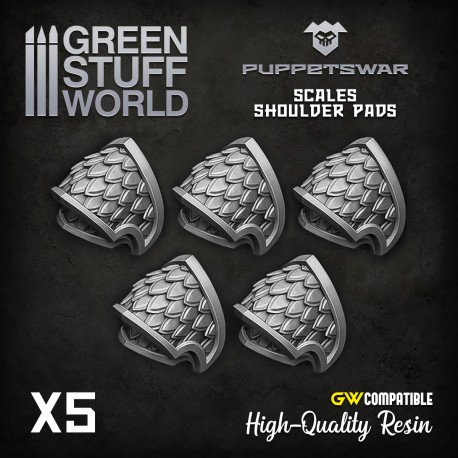 Scales shoulder pads 2