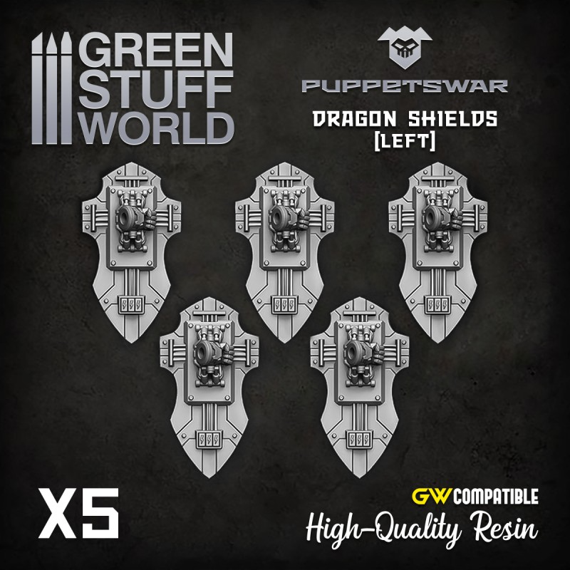 Dragon Shields (left) 2