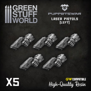 Laser Pistols (Left) 1