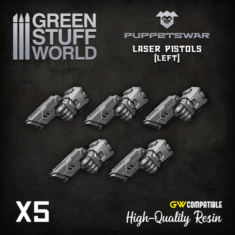 Laser Pistols (Left) 1