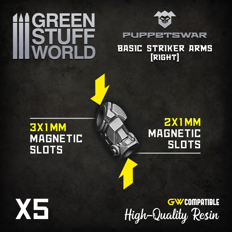 Basic Striker Arms - Right 2