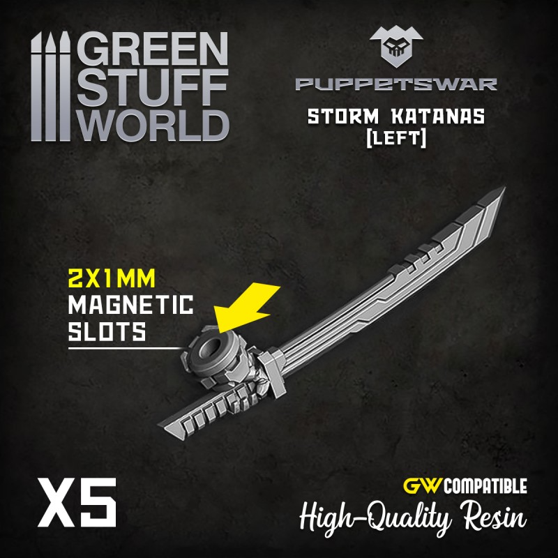 Storm Katanas - Left 2