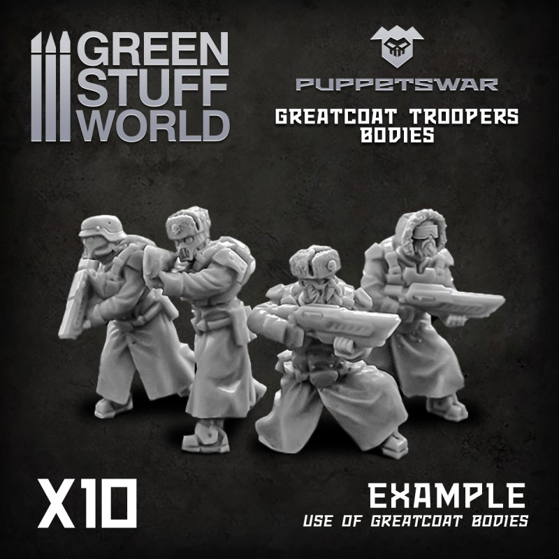 Greatcoat Troopers Bodies 2