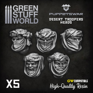 Desert Troopers Heads 1