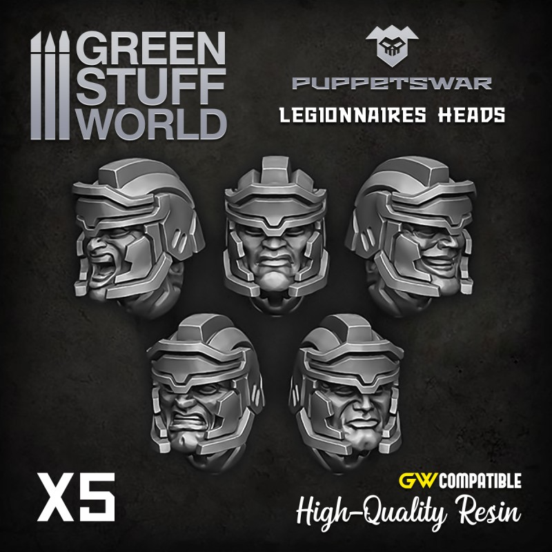 Legionnaires Heads 1