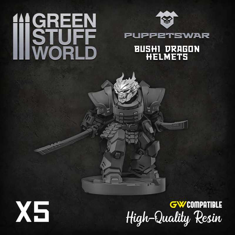 Bushi Dragon Helmets 2