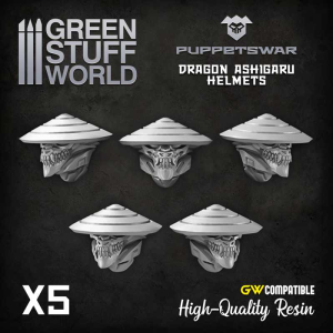Dragon Ashigaru Helmets 1