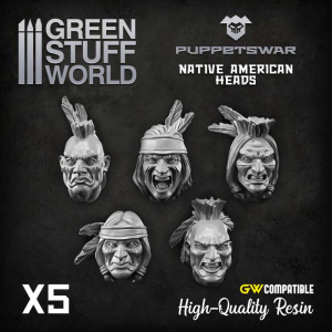 Native American Heads 1