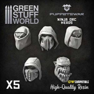 Ninja Orc Heads 1