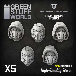 Ninja Adept Heads 1