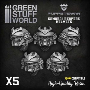 Samurai Reapers Helmets 1