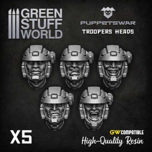 Troopers heads 1