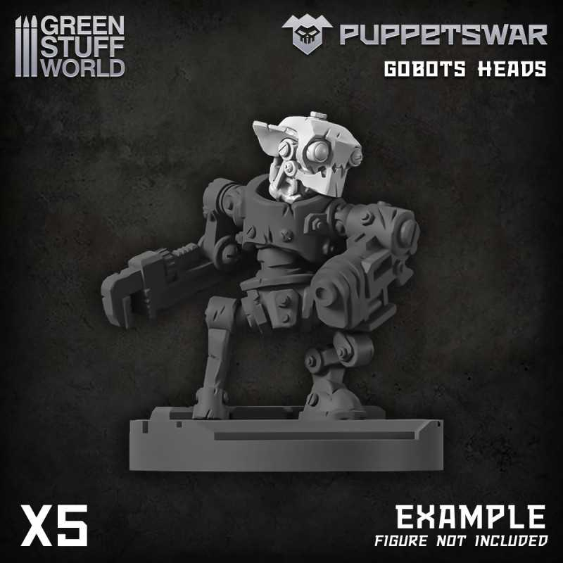 PuppetsWar - Gobots Heads 2