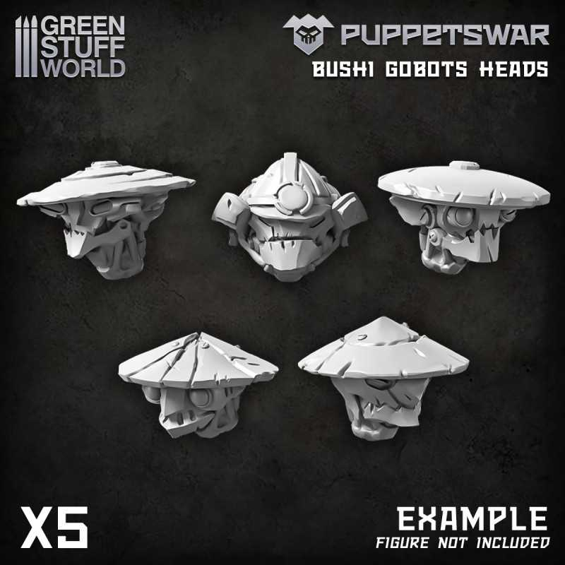 PuppetsWar - Bushi Gobots Heads 1