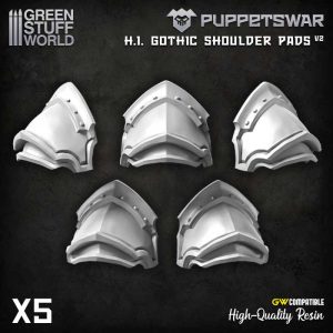 PuppetsWar - H.I. Gothic Shoulder Pads V2 1