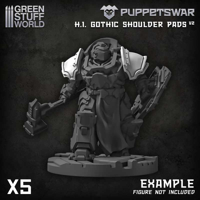 PuppetsWar - H.I. Gothic Shoulder Pads V2 2