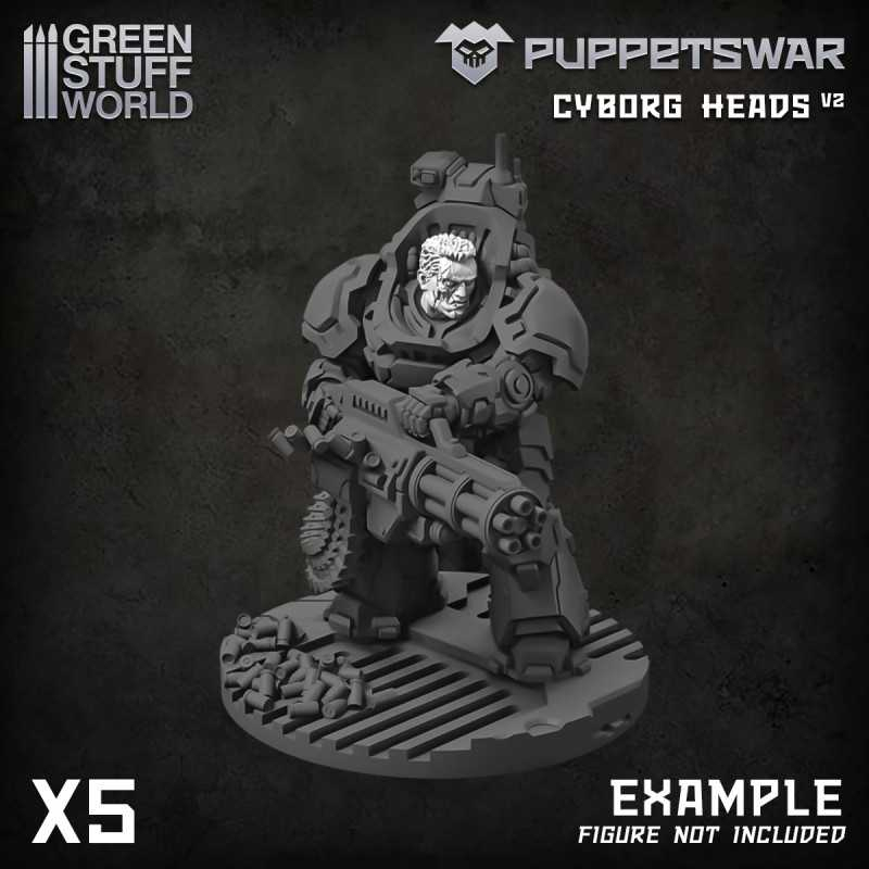 PuppetsWar - Cyborg Heads 2