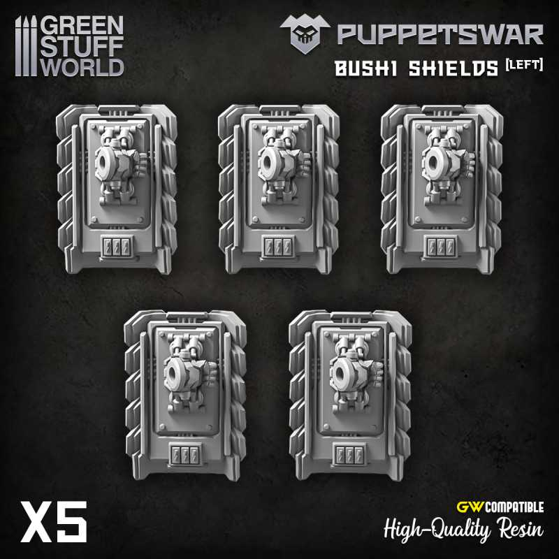 PuppetsWar - Bushi Shields - Left 2