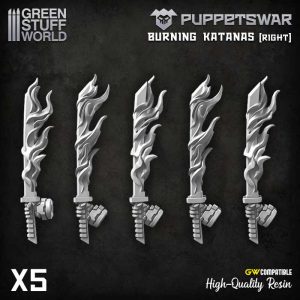 Puppetswar - Burning Katanas - Right 1