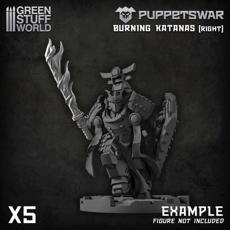 Puppetswar - Burning Katanas - Right 2