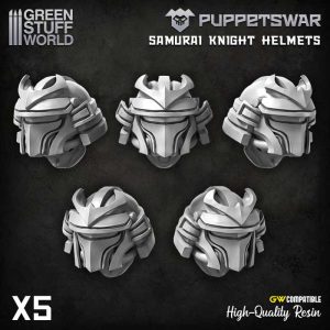 PuppetsWar - Samurai Knight Helmets 1