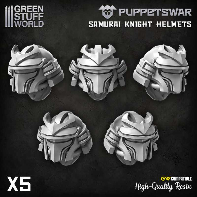 PuppetsWar - Samurai Knight Helmets 1