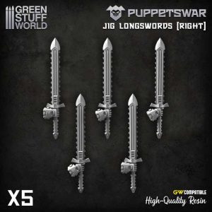 Puppetswar - Jig Longswords - Right 1