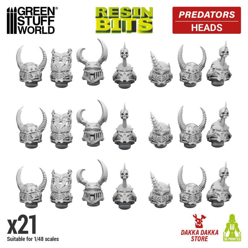 DakkaDakka - Predators - Heads 1