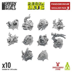 DakkaDakka - Pandemonium - Nurgle Shoulder Pads Set 03 1