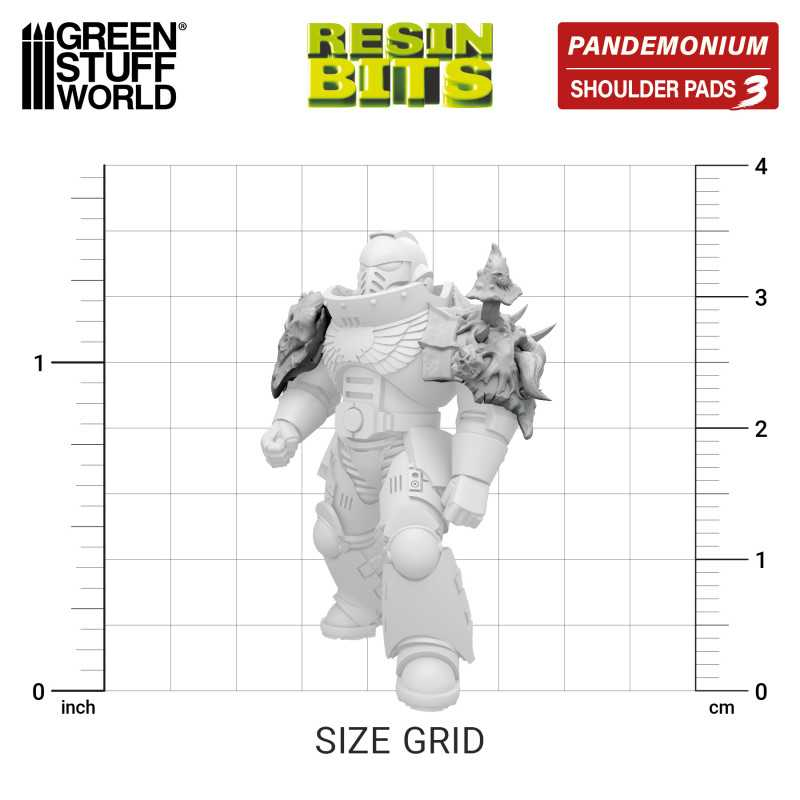 DakkaDakka - Pandemonium - Nurgle Shoulder Pads Set 03 2