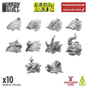 DakkaDakka - Pandemonium - Nurgle Shoulder Pads Set 01 1