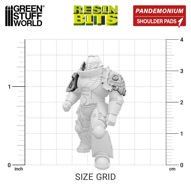 DakkaDakka - Pandemonium - Nurgle Shoulder Pads Set 01 2