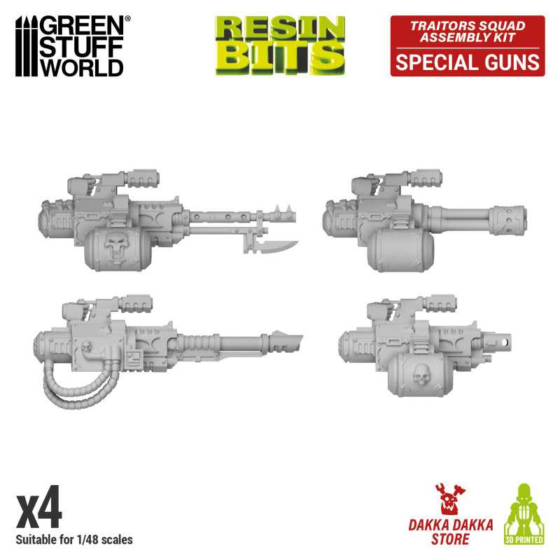 DakkaDakka - TRAITORS SQUAD - Chaos Special Guns 1