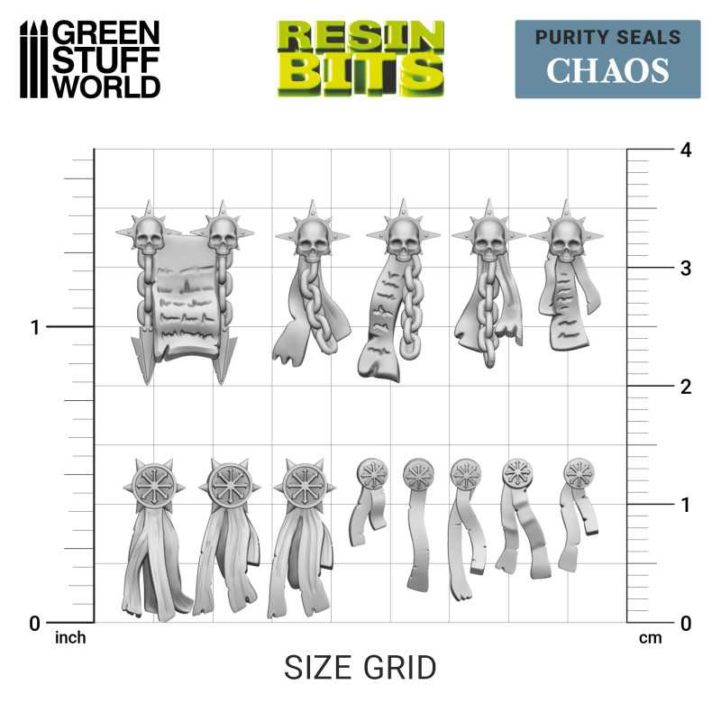 3D printed set - Purity Seals - CHAOS 3
