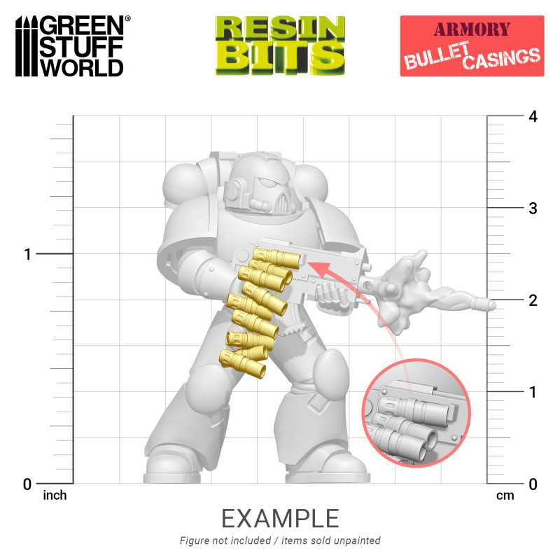 3D printed set - Bullet Casings 4