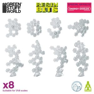 3D printed set - Energy Shields 1