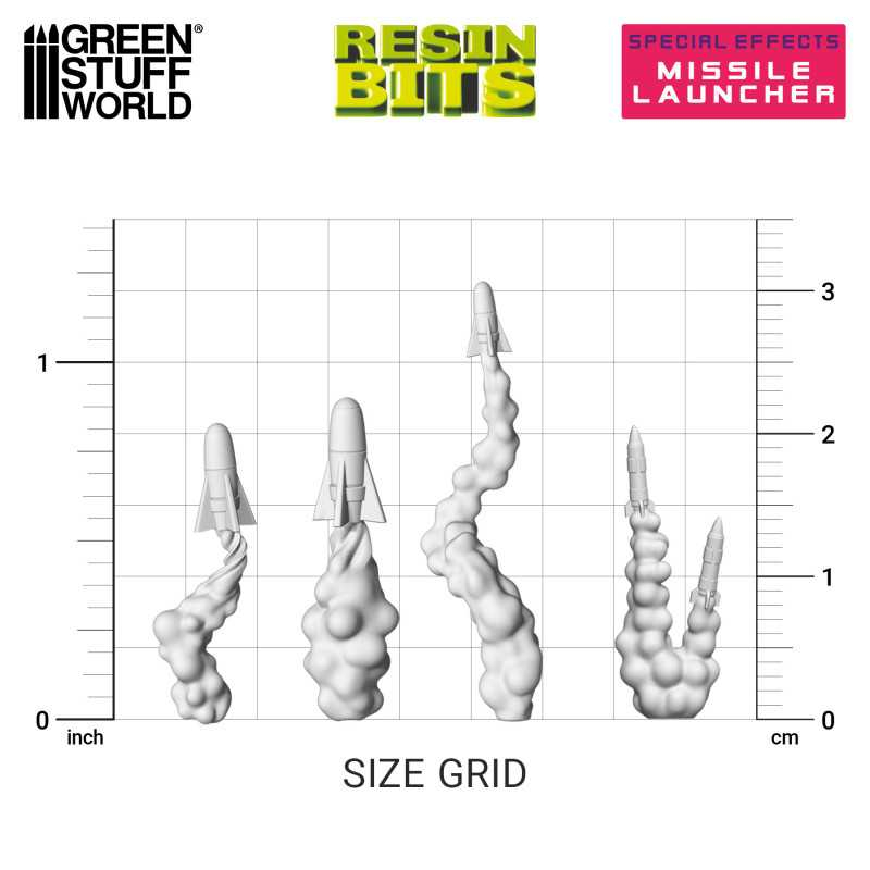 3D printed set - Missile Launcher Effect 3