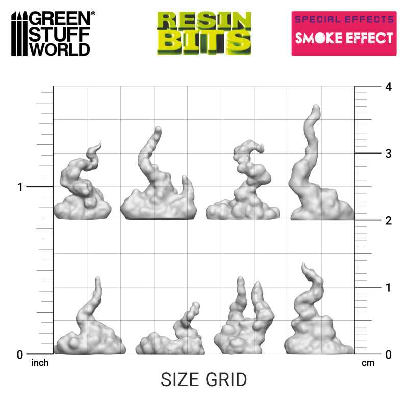 3D Printed Set - Smoke Effect 3