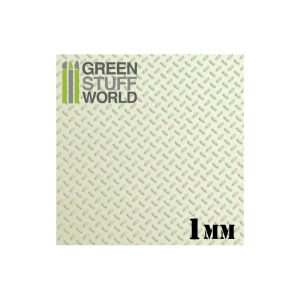 ABS Plasticard - Thread DIAMOND 1mm Textured Sheet 1