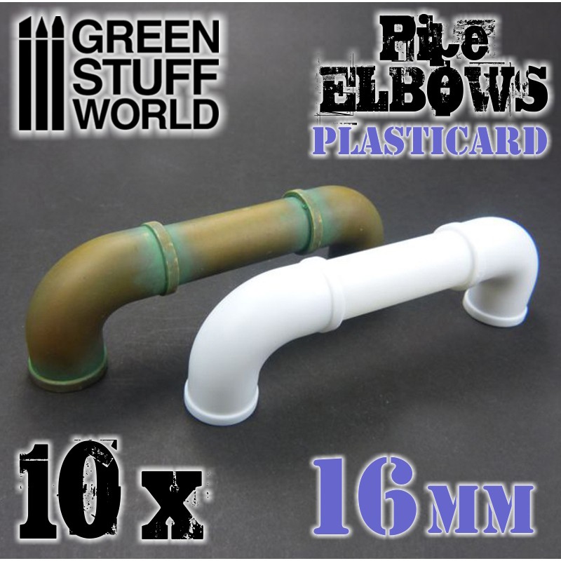 Plasticard Pipe ELBOWS 16mm 1