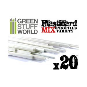ABS Plasticard - Profile - 20x Variety Pack 1