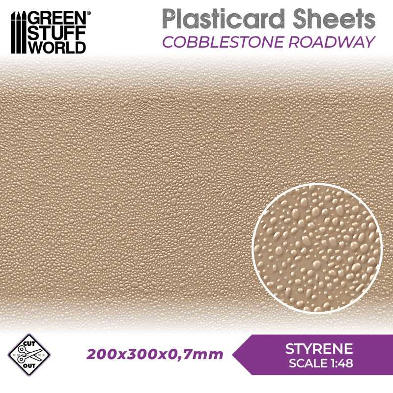Plasticard - Cobblestone-Roadway 1