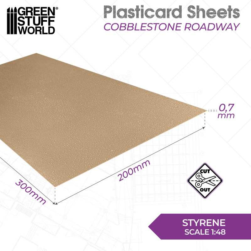 Plasticard - Cobblestone-Roadway 2